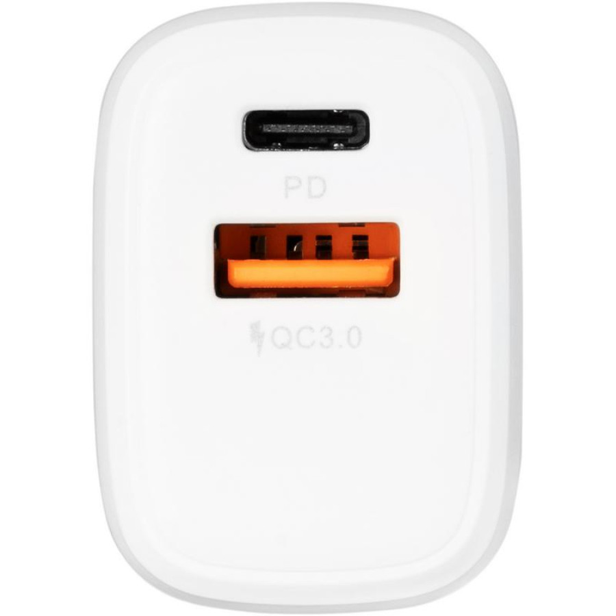 СЗУ Gelius Pro X-Duo GP-HC014 USB+Type-C QC3.0/PD20W White