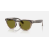 Ray-Ban Meta Headliner Shiny Warm Stone/Transition Dark Greem (RW4009F 6705M151)