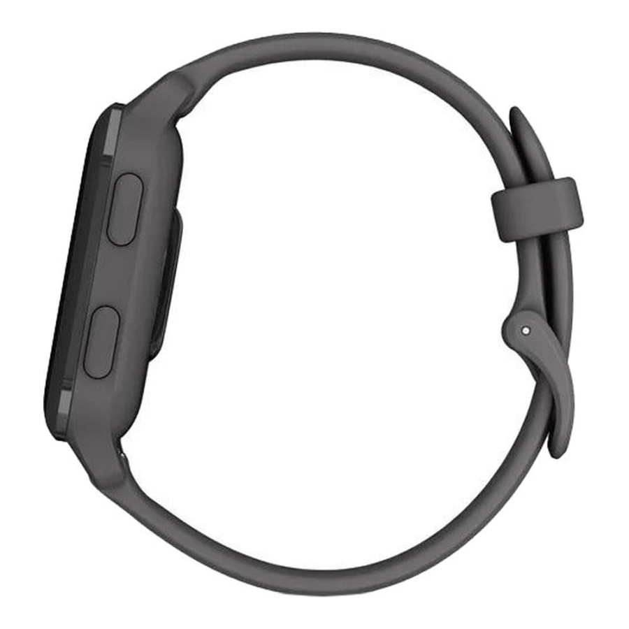 Garmin Venu Sq 2 Slate Aluminum Bezel with Shadow Gray Case and Silicone Band (010-02701-00/10)