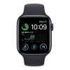 Apple Watch SE 2 GPS 44mm Midnight Aluminium Case with Midnight Sport Band M/L (MRE93)