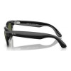 Ray-Ban Skyler Shiny Black Frame/Green Lenses (RW4010 601/9A 52)