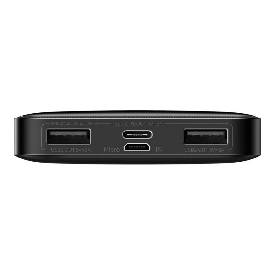 Baseus Bipow Overseas 15W 10000mAh Black (PPBD050001)