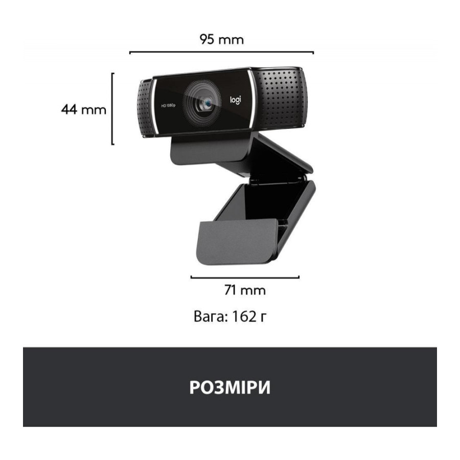 Logitech C922 Pro Stream (960-001088, 960-001087, 960-001089, 960-0011091)