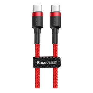 Baseus Cafule PD2.0 60W flash charging USB Type-C 20V 3A 1M Red (CATKLF-G09)