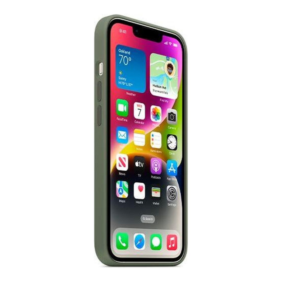 Apple iPhone 14 Silicone Case with MagSafe - Olive (MQU83) (OEM)