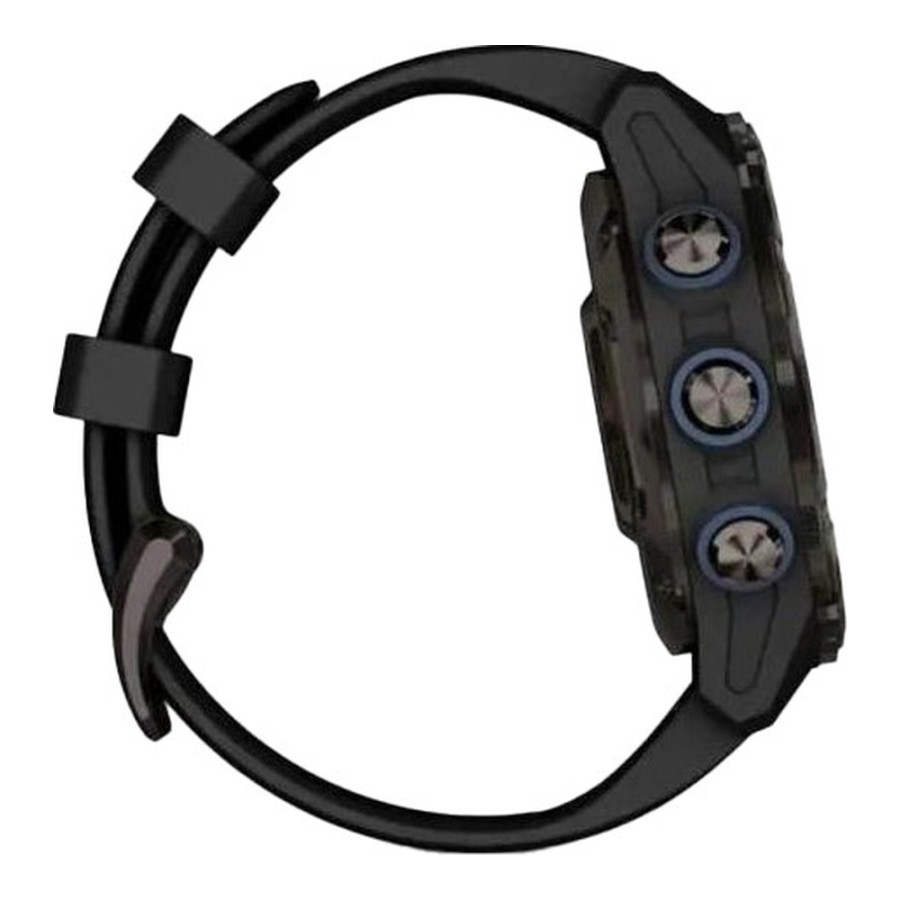 Garmin Descent Mk3i – 43 mm Carbon Gray DLC Titanium w. Black Silicone Band (010-02753-10/11)