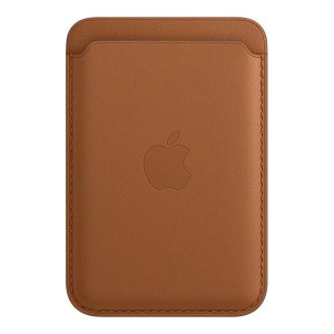 Apple iPhone Leather Wallet with MagSafe - Saddle Brown (MHLT3) (OEM)
