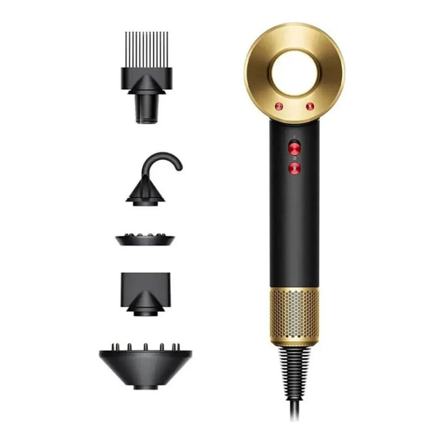 Dyson HD07 Supersonic Onyx Black/Gold (534017-01) (Global Version)