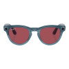 Ray-Ban Meta Headliner Shiny Jeans Frame/Dusty Red Lenses (RW4009 66985Q 50-23)
