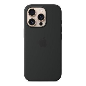 Apple iPhone 16 Pro Silicone Case with MagSafe - Black (MYYJ3) (EU)