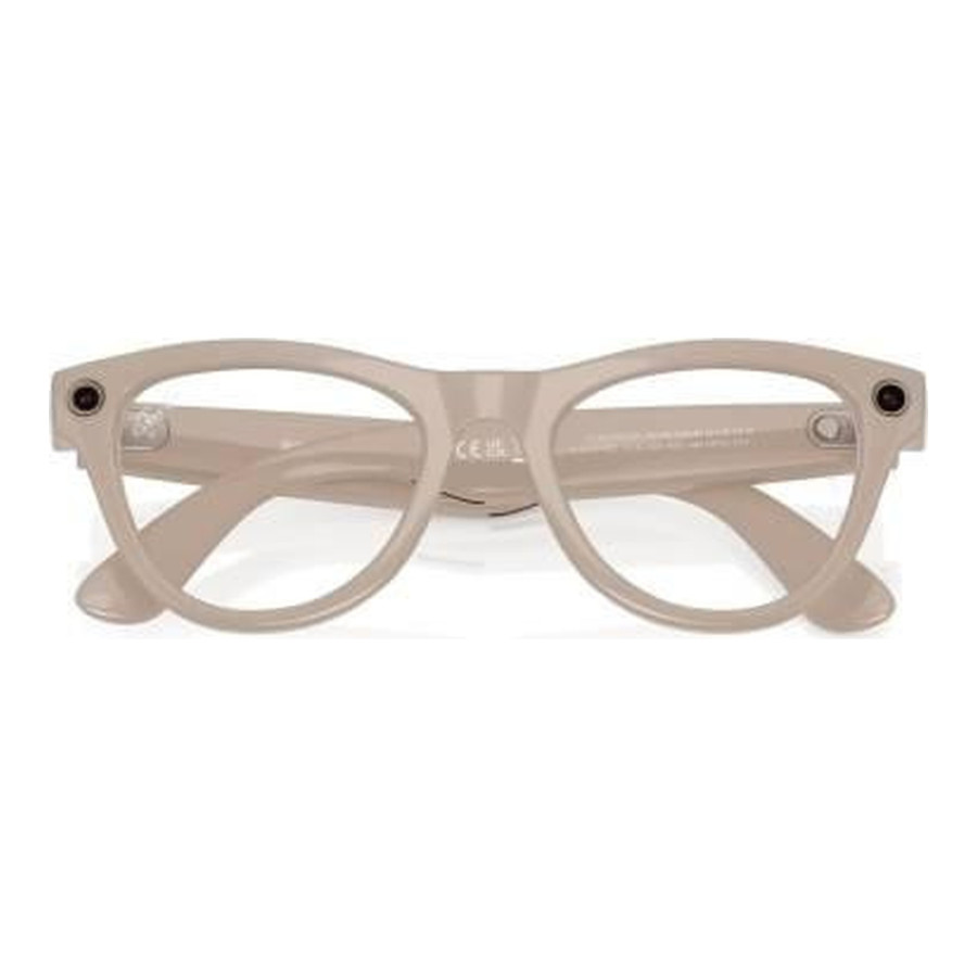 Ray-Ban Meta Skyler Standard - Shiny Chalky Gray / Clear Sapphire Transition (RW4010 6700MF 52-20)
