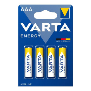 Varta AAA bat Alkaline 4шт Energy (04103229414)