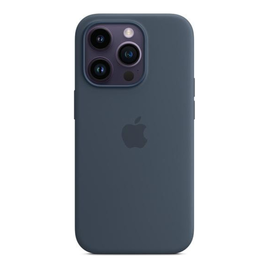 Apple iPhone 14 Pro Silicone Case with MagSafe - Storm Blue (MPTF3) (OEM)