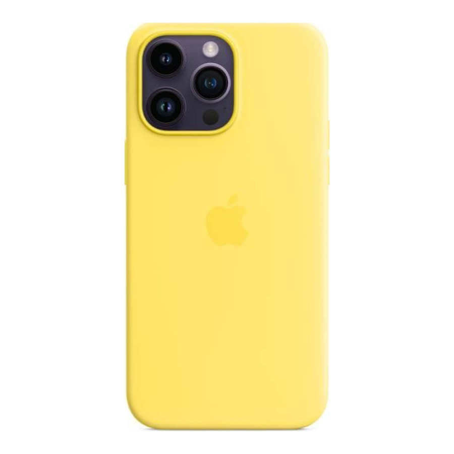 Apple iPhone 14 Pro Max Silicone Case with MagSafe - Canary Yellow (MQUL3) (OEM)