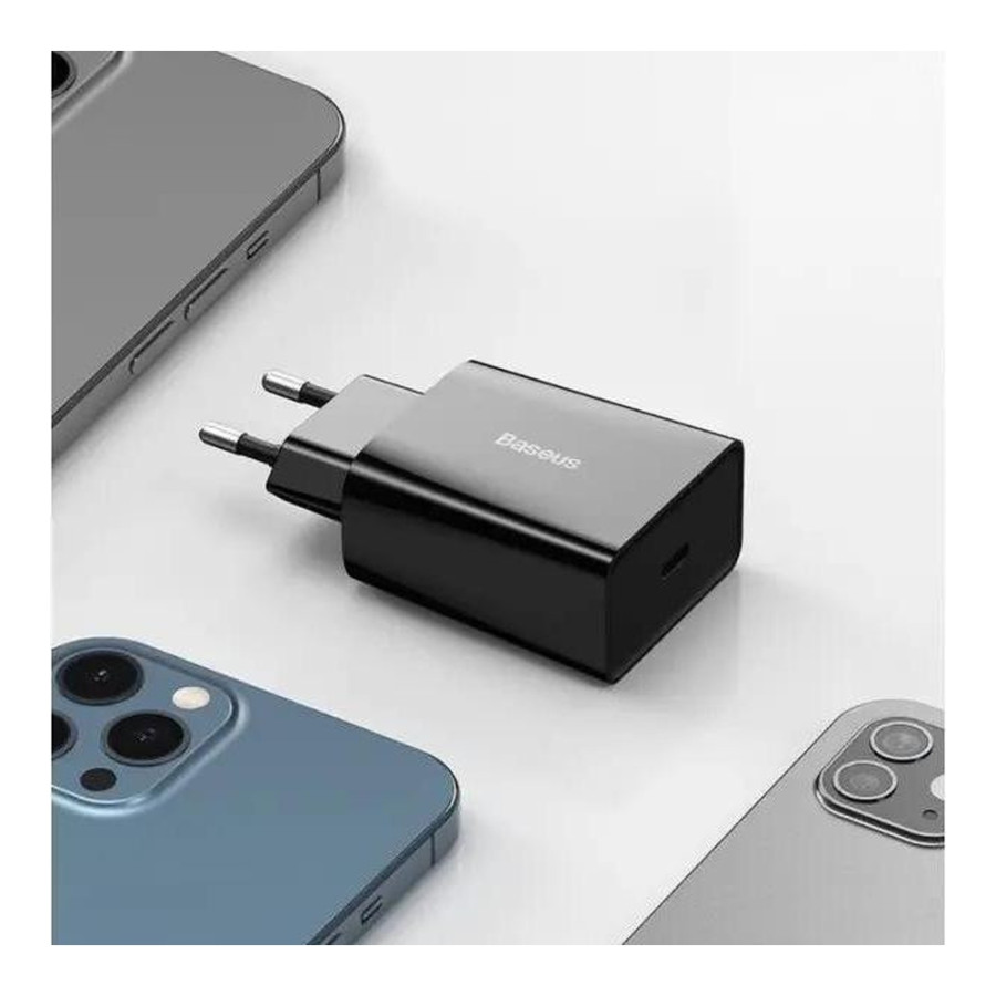 Baseus 20W QC 1С Black (CCFS-SN01)