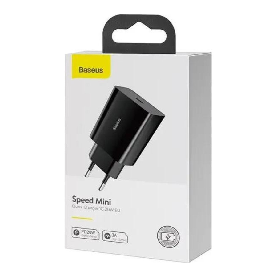 Baseus 20W QC 1С Black (CCFS-SN01)