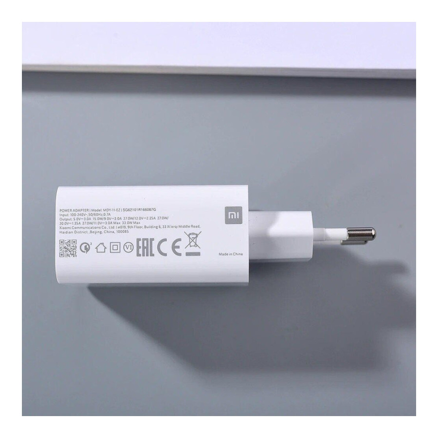 Xiaomi 33W Charging Combo Type-A White + USB-C (BHR6039EU) (EU)