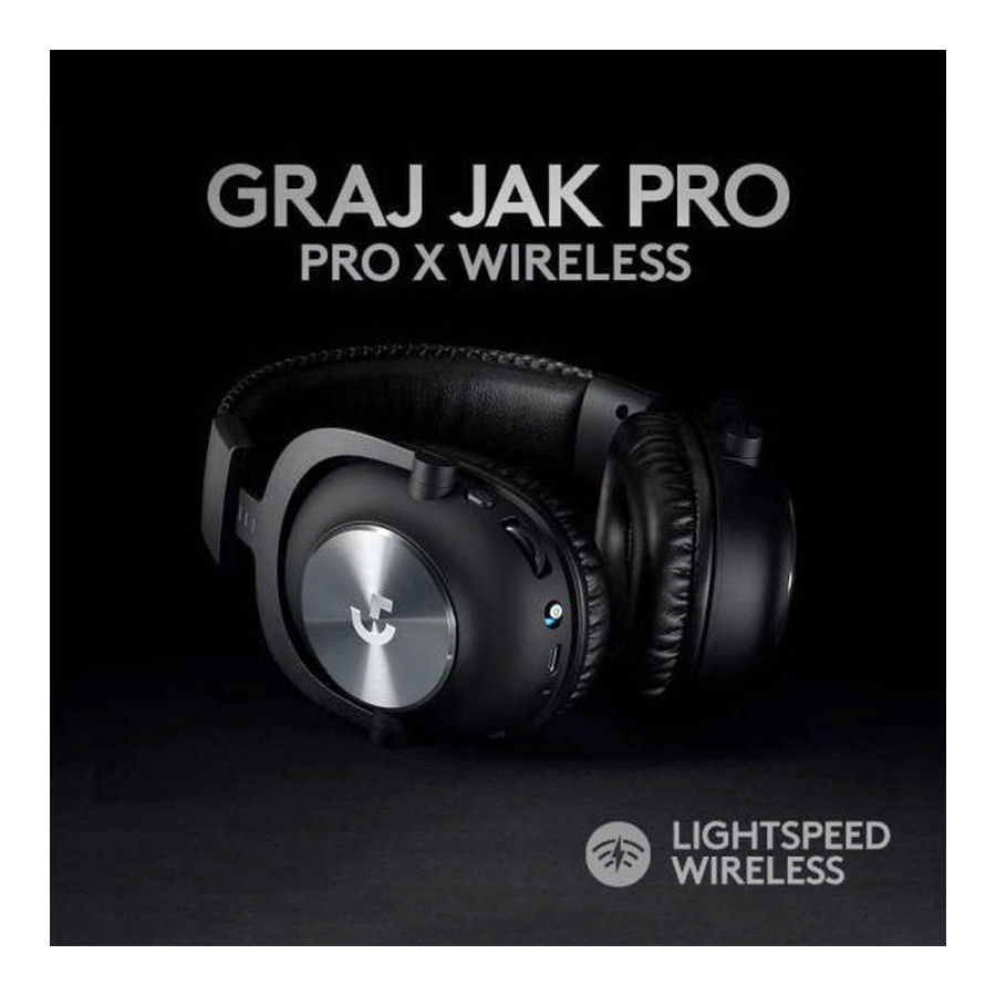 Logitech G PRO X Wireless LIGHTSPEED Black (981-000907)