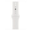 Apple Watch Series 8 GPS 45mm Silver Aluminum Case with White S. Band - M/L (MP6N3, MP6Q3)