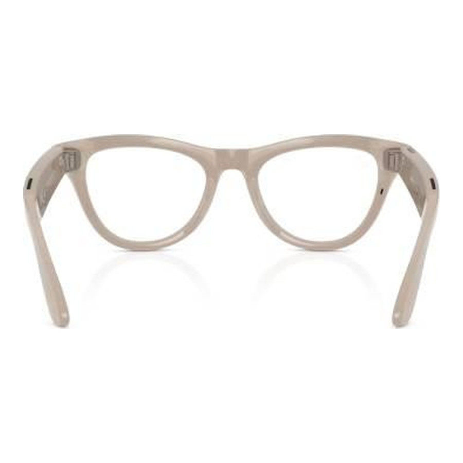 Ray-Ban Meta Skyler Standard - Shiny Chalky Gray / Clear Sapphire Transition (RW4010 6700MF 52-20)