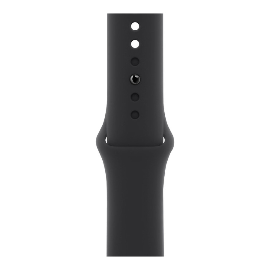 Apple Watch SE GPS 44mm Space Gray Aluminum Case with Midnight Sport Band (MKQ63)