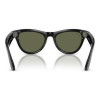 Ray-Ban Skyler Shiny Black Frame/Green Lenses (RW4010 601/9A 52)