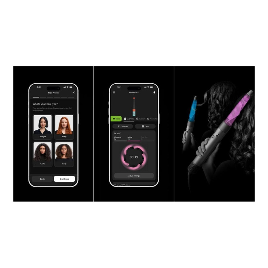 Dyson Airwrap i.d. HS08 Multi-Styler and Dryer Straight to Wavy Ceramic Pink/Rose Gold (601848-01, 601886-01)