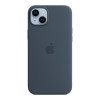 Apple iPhone 14 Plus Silicone Case with MagSafe - Storm Blue (MPT53) (OEM)