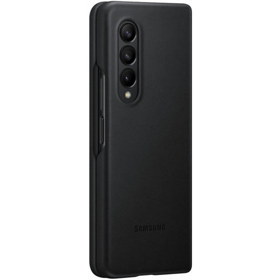 Samsung Galaxy Fold 3 Leather Cover Black (EF-VF926LBEGRU)