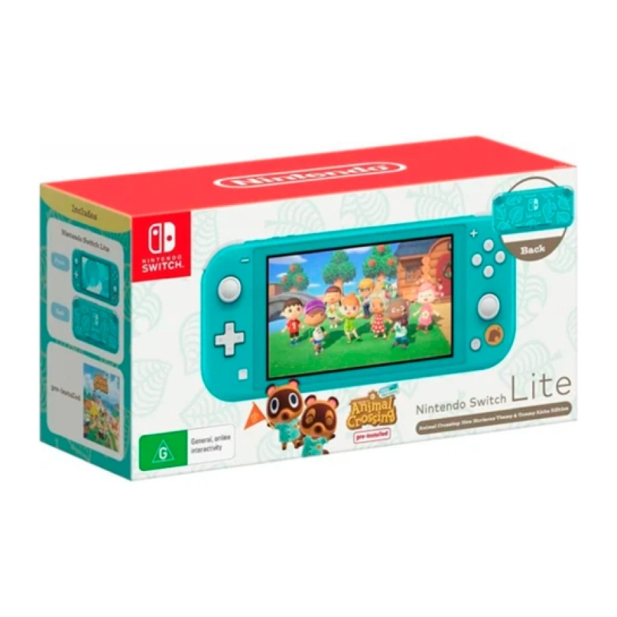 Nintendo Switch Lite Animal Crossing: New Horizons Timmy & Tommy Aloha Edition