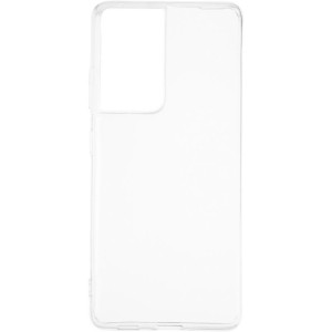 Силиконовый чехол для Samsung S21 Ultra (Transparent)