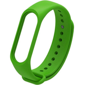 Силиконовый ремешок для Xiaomi Mi Smart Band 5/6 (Green)