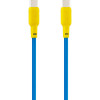 Кабель USB Gelius Full Silicon GP-UCN001CC Type-C/Type-C (Yellow/Blue)