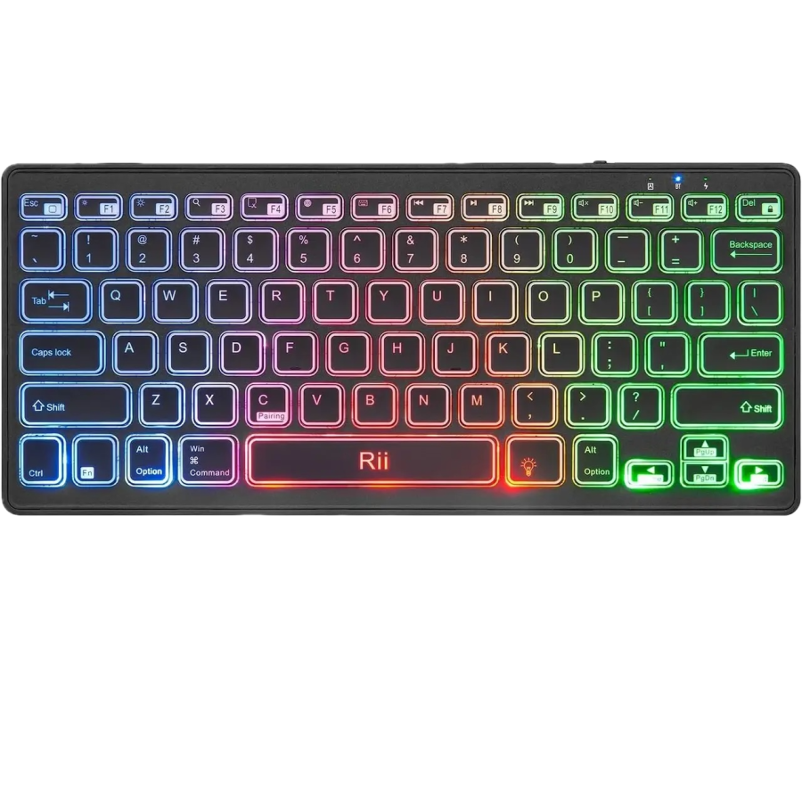 Riitek K09 Multimedia Bluetooth With Rainbow Backlit
