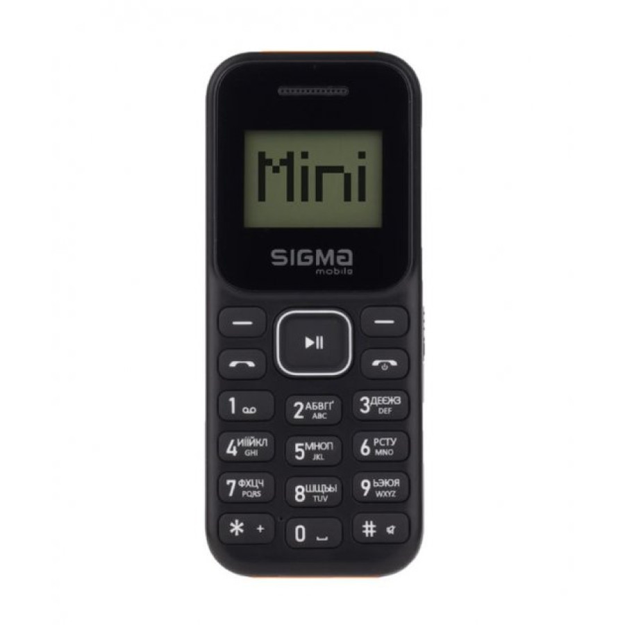 Sigma mobile X-style 14 MINI black-orange (UA)