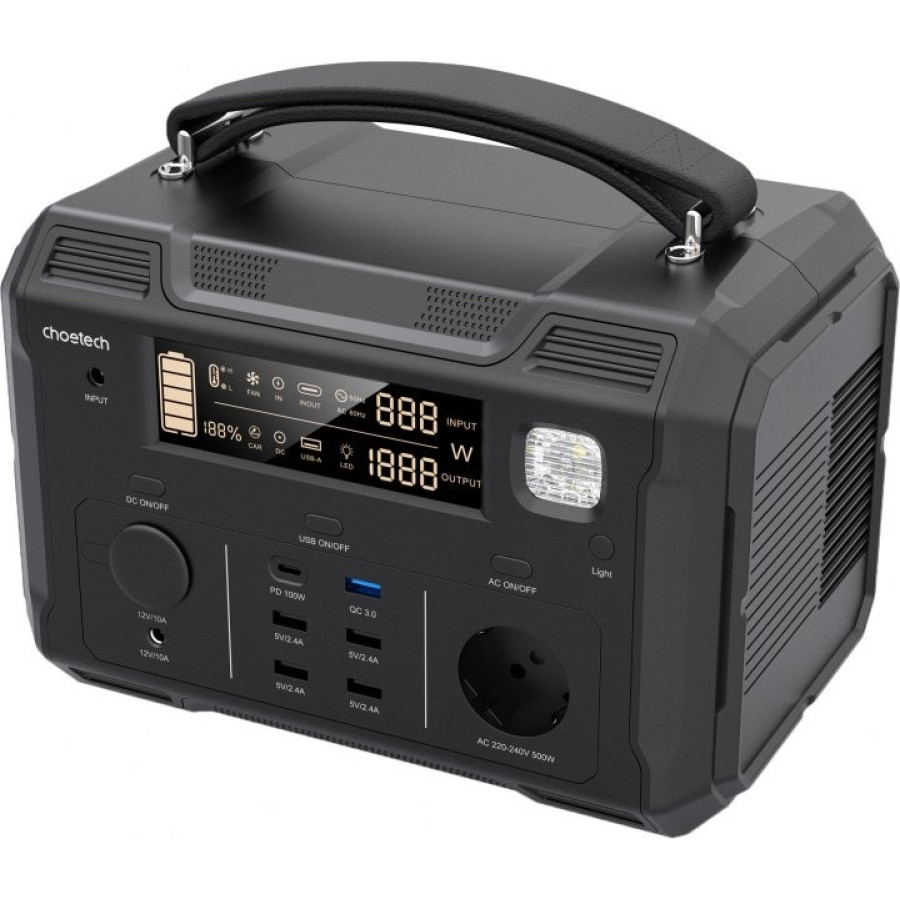 Choetech Portable Power Station 500W