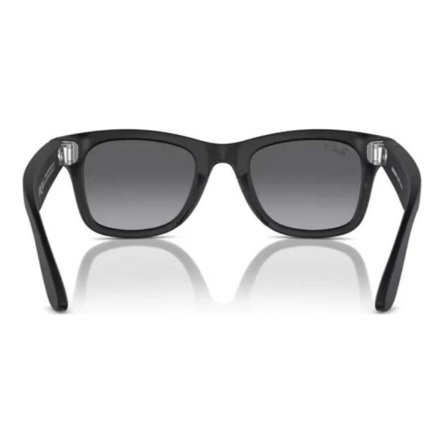 Ray-Ban Meta Wayfarer Matte Black Frame Graphite Lenses (RW4006 601ST3 50-22)