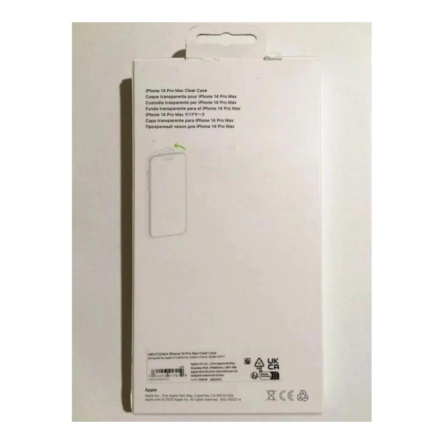 Apple iPhone 14 Pro Max Clear Case