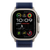 Apple Watch Ultra 2 GPS + Cellular 49mm Natural Titan. Case w. Blue Trail Loop - S/M (MX4J3)