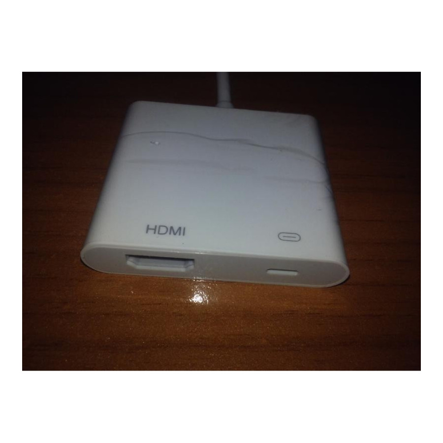 Apple Адаптер Lightning to Digital AV (MD826) (EU)