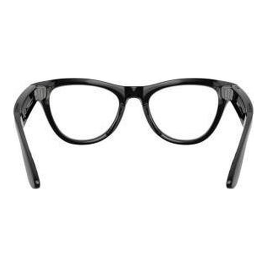 Ray-Ban Meta Skyler Gen 2 St. Shiny Black Frame/Clear to Amethyst Transitions Lenses (RW4014 601/CH 52-20)