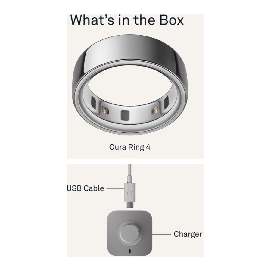 Oura Ring 4 Ceramic Midnight Size 11 (JZ90-57455-11)