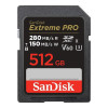 SanDisk 512 GB SDXC Extreme Pro UHS-II U3 V60 Class 10 (SDSDXEP-512G-GN4IN)