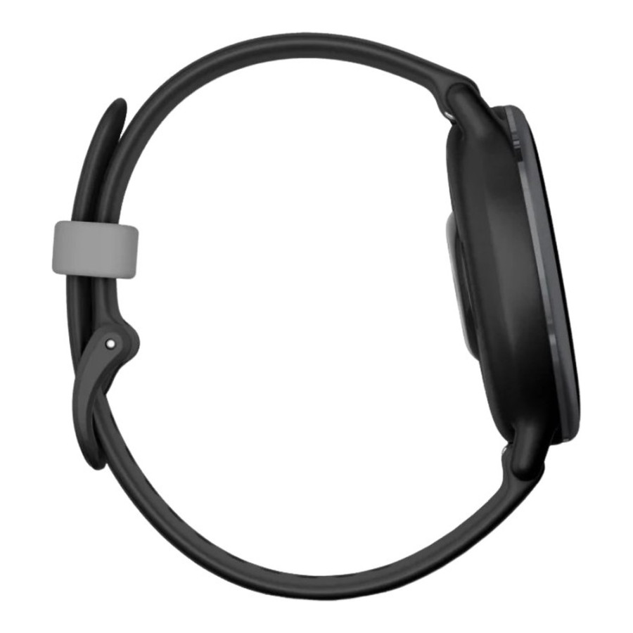 Garmin vivoactive 5 Slate Aluminum Bezel with Black Case and Silicone Band (010-02862-10/50)