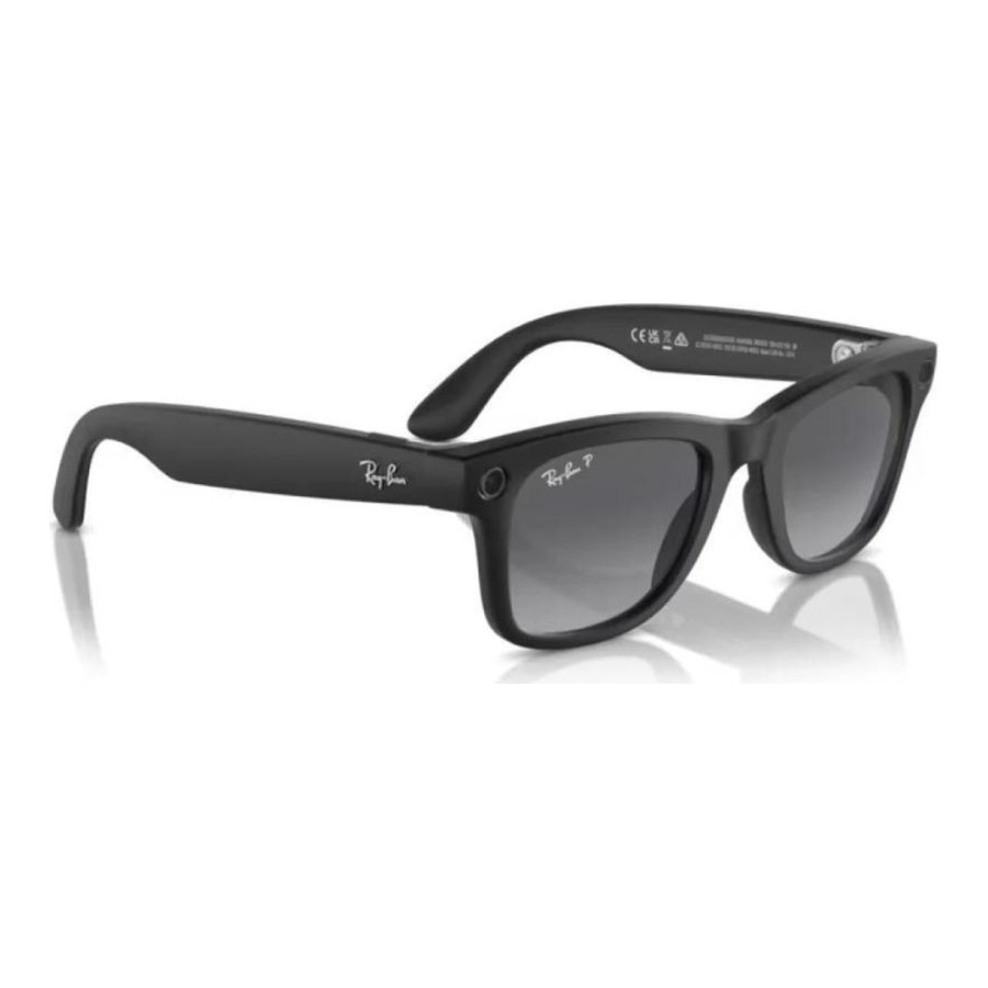 Ray-Ban Meta Wayfarer Matte Black Frame Graphite Lenses (RW4006 601ST3 50-22)