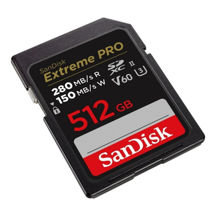 SanDisk 512 GB SDXC Extreme Pro UHS-II U3 V60 Class 10 (SDSDXEP-512G-GN4IN)