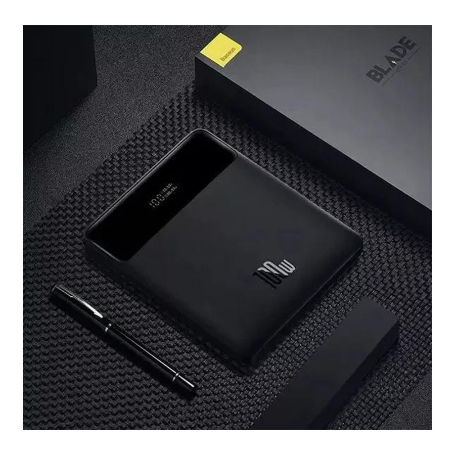 Baseus Blade Digital Display 20000 mAh PD 100W Black (PPDGL-01, PPBLD100-S, PPBL000201, PPBLD100HD)