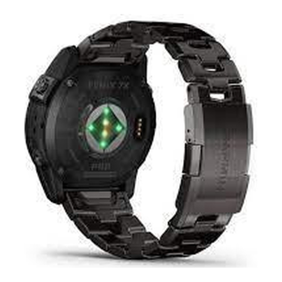 Garmin Fenix 7X Pro Sapphire Solar Carbon G. DLC Tit. with Vented Tit. Bracelet (010-02778-30)