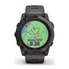 Garmin Fenix 7X Pro Sapphire Solar Carbon G. DLC Tit. with Vented Tit. Bracelet (010-02778-30)