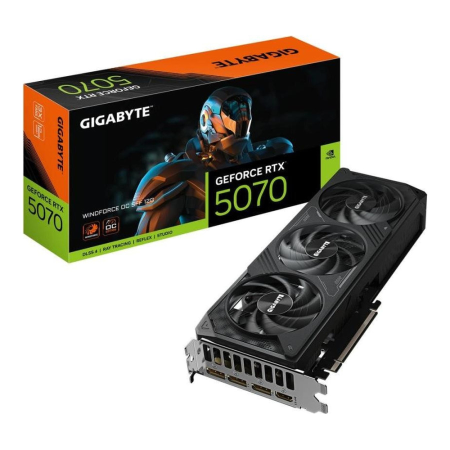GIGABYTE GeForce RTX 5070 WINDFORCE OC SFF 12G (GV-N5070WF3OC-12GD)